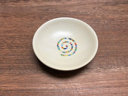 Soapstone Bowl w/ Beads