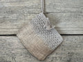 Wristlet- crochet & hemp