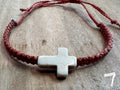 Bracelet with cross - MORE COLORS