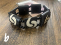 Batik bone bracelet - sm square