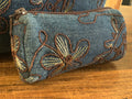 Cosmetic Bag SM Denim Embroidered