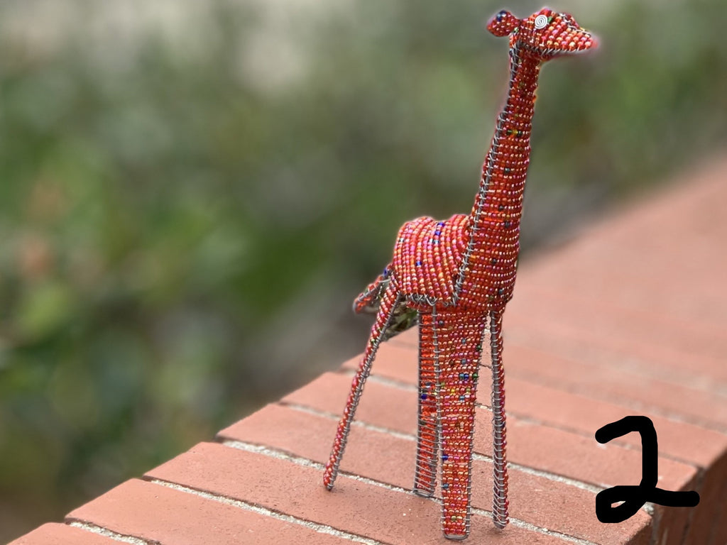 Beaded Animals - giraffe – Shop with a Mission