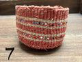 Sisal Basket with Beads - Small