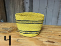Sisal Basket with Beads - Med