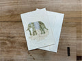 Greeting Card - Natural Elephant collection