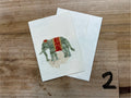 Greeting Card - Natural Elephant collection