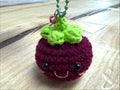 Veggie Friend Crochet Key - mini