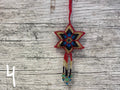 Beaded Ornament - Star Small MORE COLORS