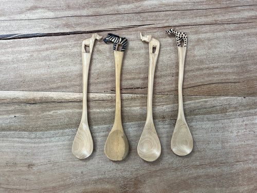 Animal Teaspoons - Set of 4