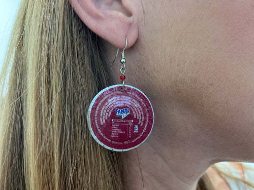 Earrings - Bottle Cap