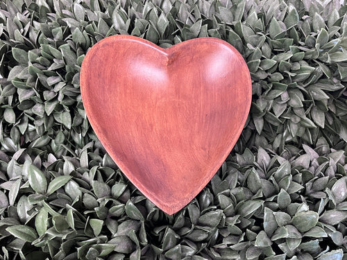 Dish - Acacia Heart 6.25" x 6.5"