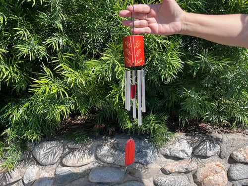 Bamboo Wind Chime Round