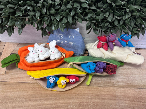 Animals in Pouch - MANY TYPES