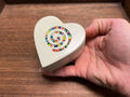 Soapstone Heart Box w/ Beads