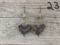 Earrings - Chandelier Wax Cotton Chandelier