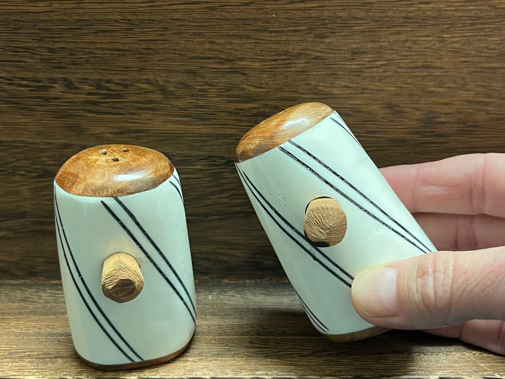 Salt & Pepper Shakers - Bone