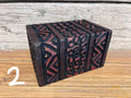 Carved Wooden Box - Medium