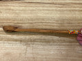 Wood Spoon Long - w/ Beads