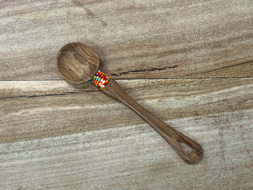 Spoon - Wood & Beads Small
