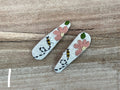 Hair Clips - Cute Embroidered (2 pieces)
