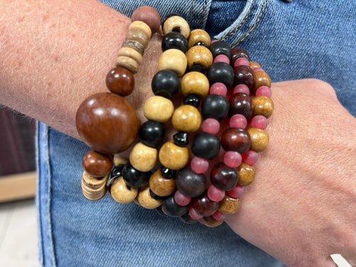 Bracelet - Philippines Wood Bead