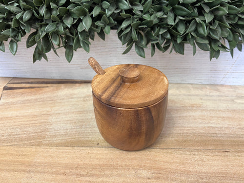 Sugar Container - Acacia