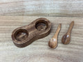Salt & Pepper Container - Acacia