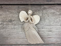 Ornament - Flat Angel Dress 8"