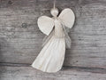 Ornament - Flat Angel Dress 8"