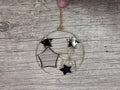 Ornament - Capiz Circle & Stars