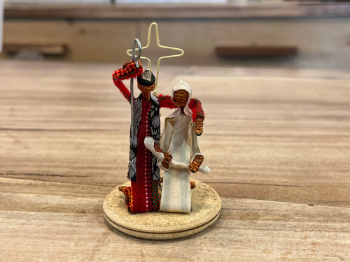 Mini Holy Family - Banana Bark