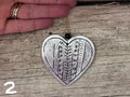 Ornament - Tin Heart, Star or Cross