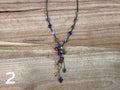 Necklace - Glass Bead Flower