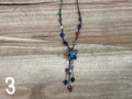Necklace - Glass Bead Flower