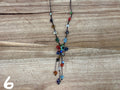 Necklace - Glass Bead Flower