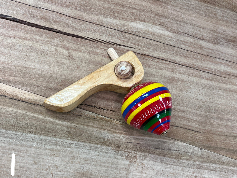 Wooden Spinning Top