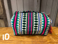 Toiletry Bag - Woven diamonds