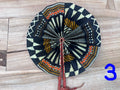 Circle Folding Fan - Kitenge