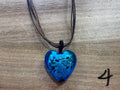 Necklace - glass heart