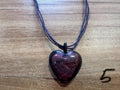 Necklace - glass heart