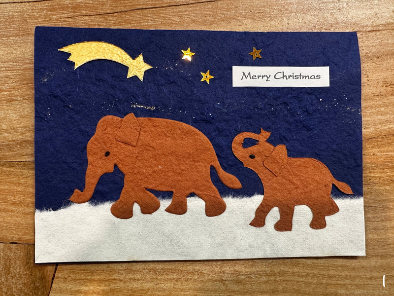 Christmas Cards - Hand Made Paper