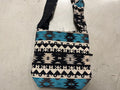 Hippy bag - woven tribal sm