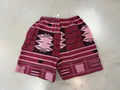Handmade woven stretch shorts