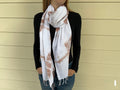 Tie dye scarf small - MORE COLORS