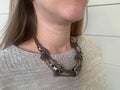 Necklace - trade bead brass