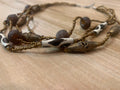 Necklace - trade bead brass