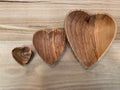 Heart Wood bowls - set of 3