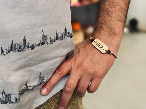 HE is greater than I Bracelet