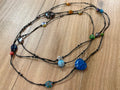 Necklace - glass bead long