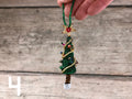 Beaded ornament - small tree